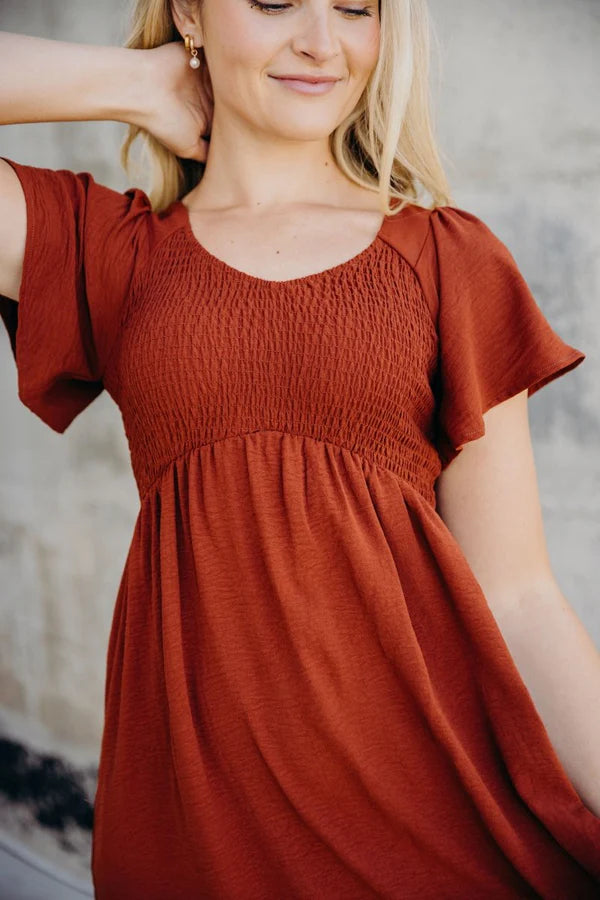 Kendall Modest Midi in Autumn Spice 2XLarge Kendall Modest Midi in Autumn Spice 2XLarge
