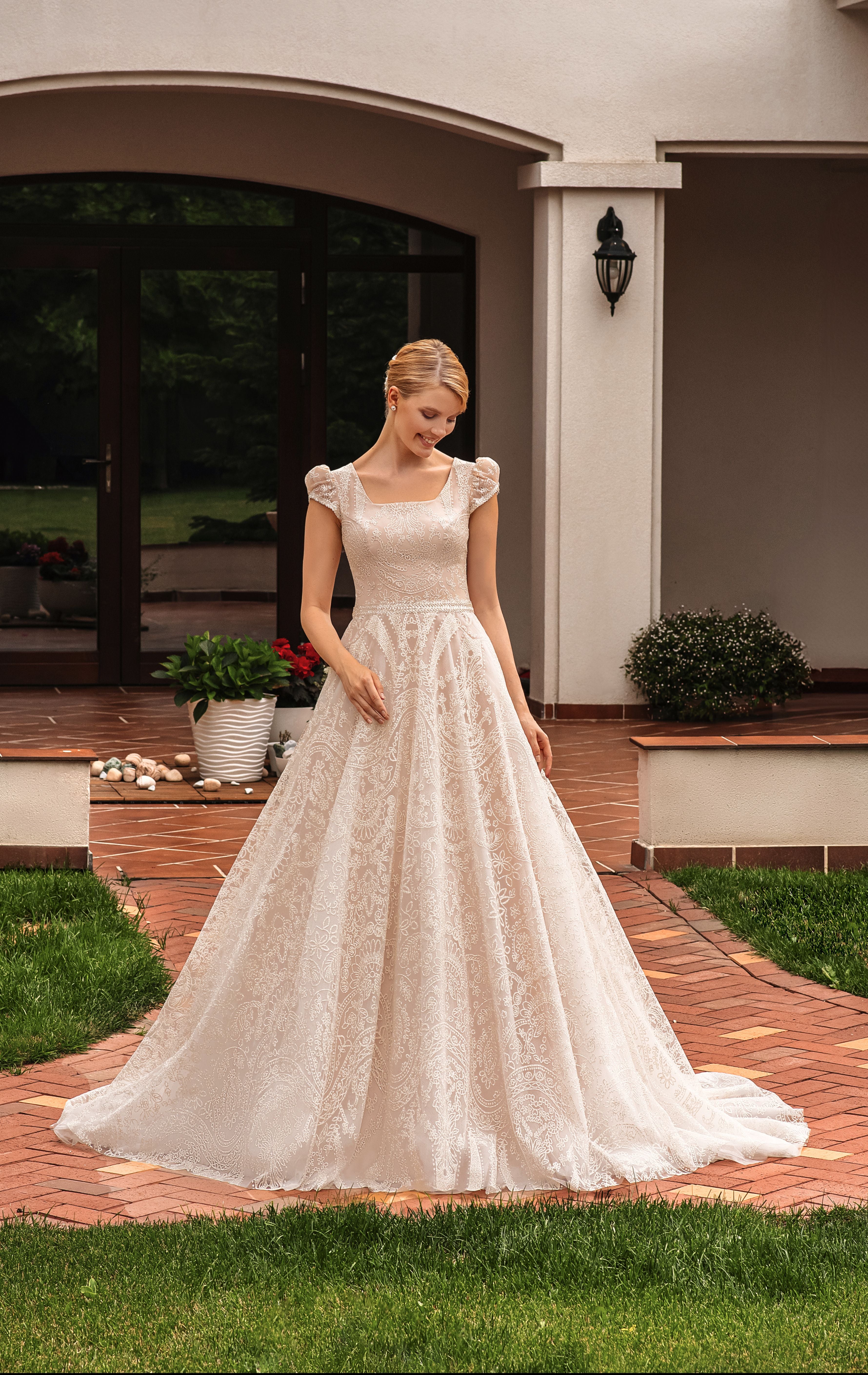 8301 Modest Wedding Dress