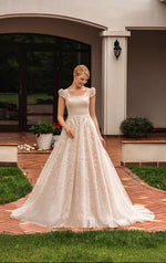 8301 Modest Wedding Dress