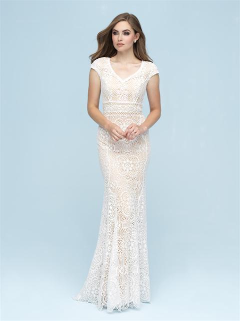 Allure M616 Modest Wedding Dress from A Closet Full of Dresses
