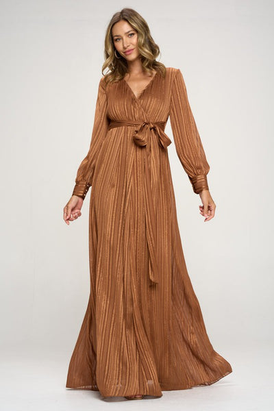 Zara long sleeve maxi dress Clearance