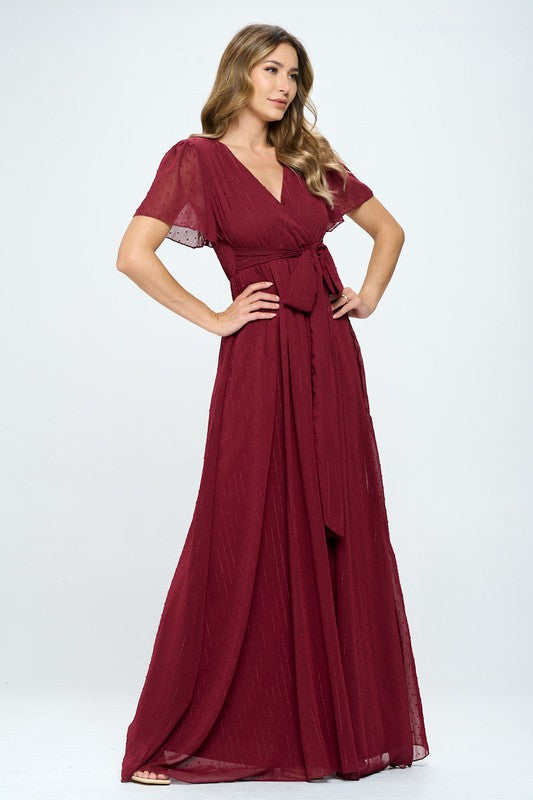 Felicity Modest Maxi in Burgundy Small Felicity Modest Maxi in Burgundy Small