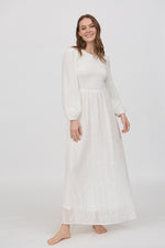 Liliana Embroidered Temple Dress