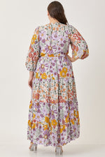 Everleigh Floral Maxi in Light Sage