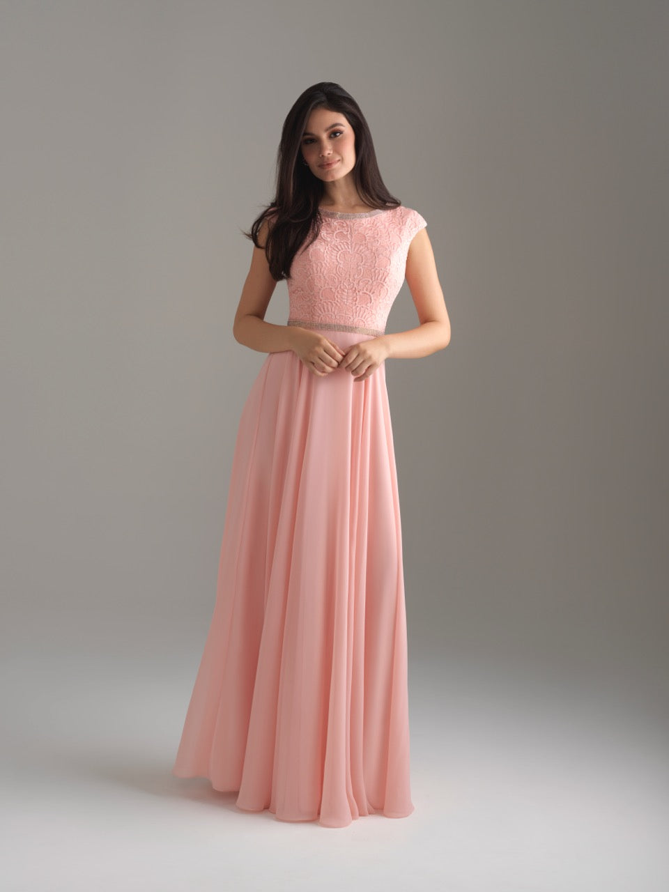 Allure 18-802 Modest Prom Dress | A Closet Full of Dresses 12 / Plum Allure 18-802 Modest Prom Dress | A Closet Full of Dresses 12 / Plum