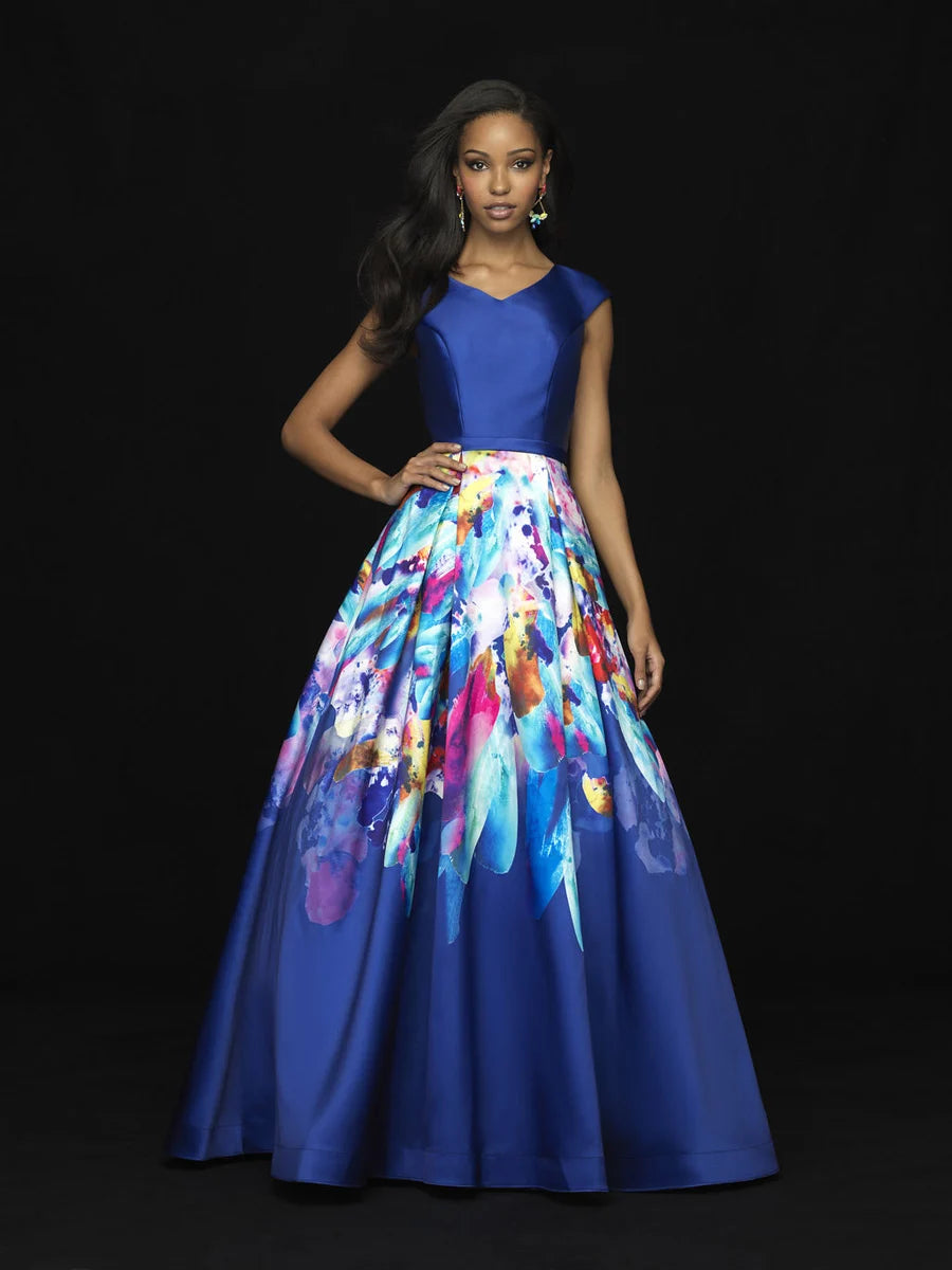 Allure 18-813 Royal/Multi size 14