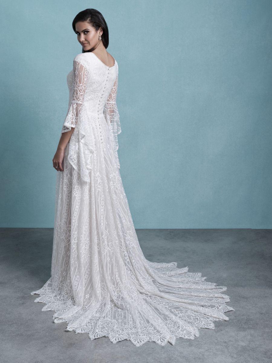 Allure M653 Modest Wedding Dress