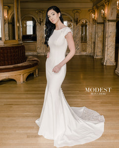 Mon Cheri TR22054 Modest Wedding Dress