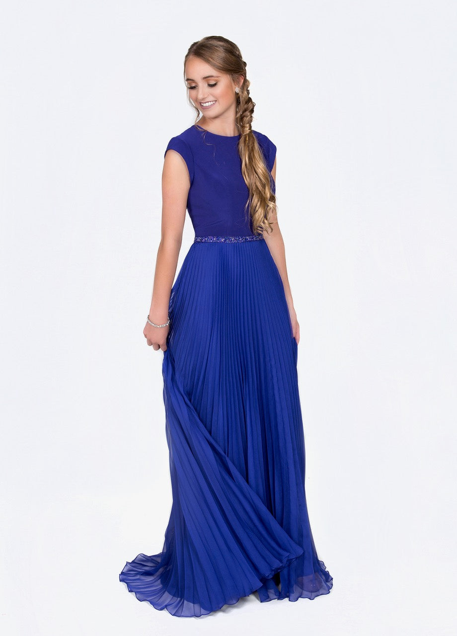 EWM119203 Modest Prom Dress