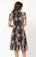 Mayflower Modest Casual Dress Back from A Closet Full of Dresses