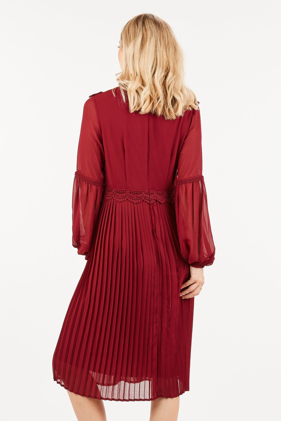 Ophelia Long Sleeve Casual Modest Dress back from A Closet Full of Dresses