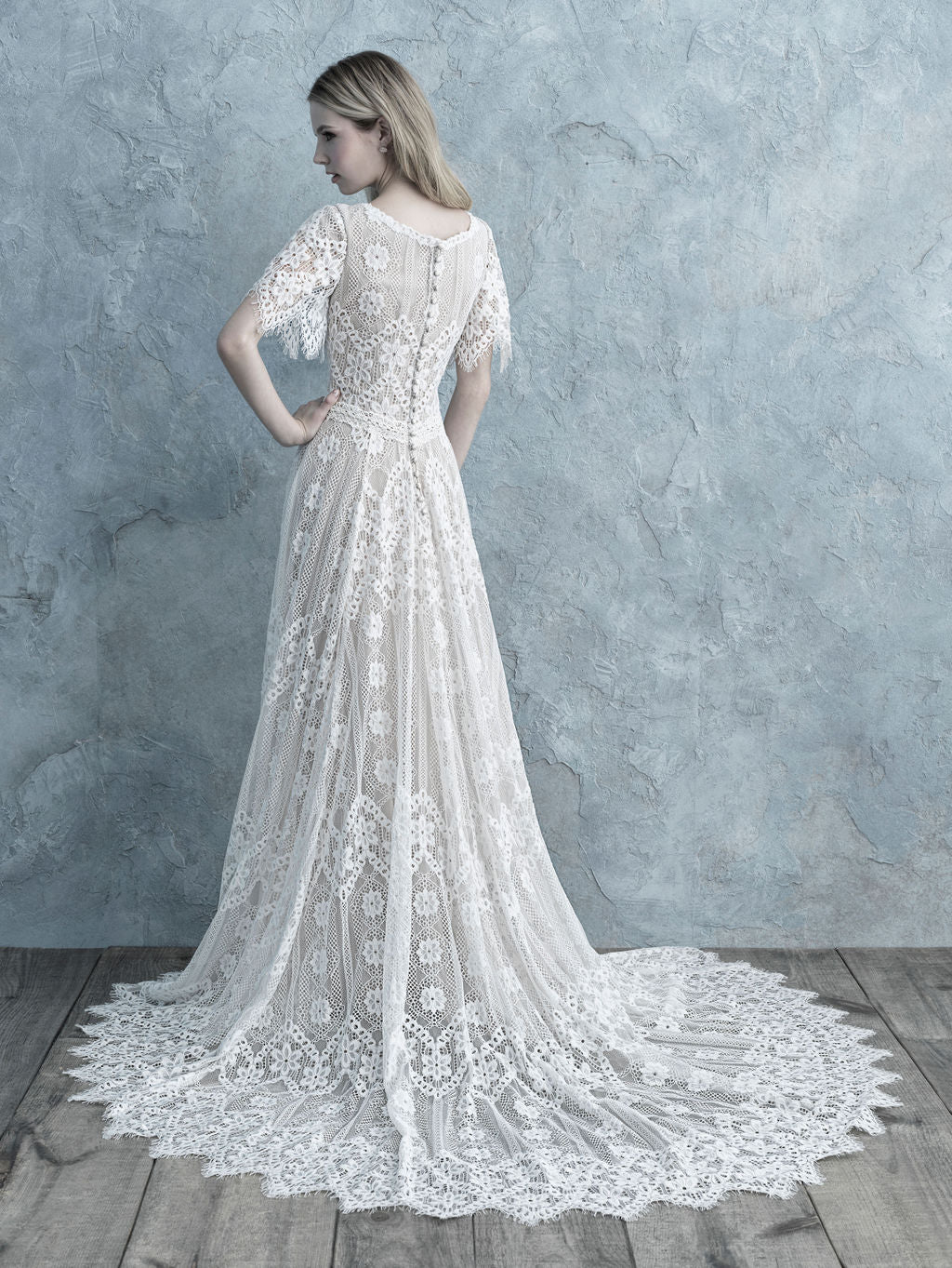 Allure Bridals M620 Modest Wedding Dress