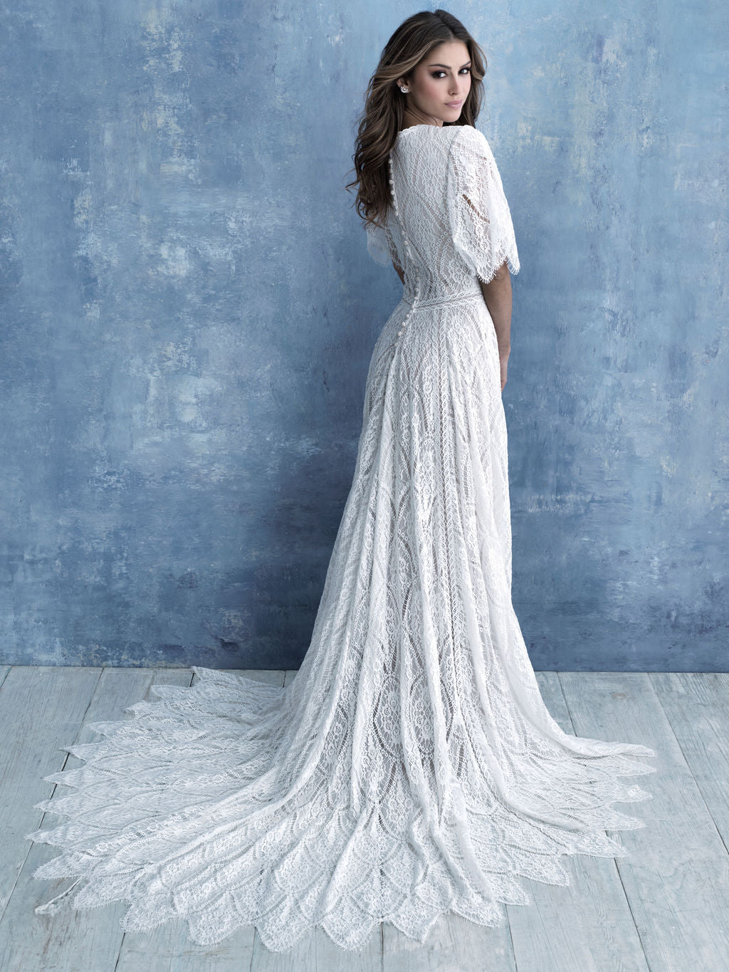 Allure M634 Modest Wedding Dress