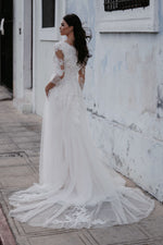 M696 Modest Wedding Dress