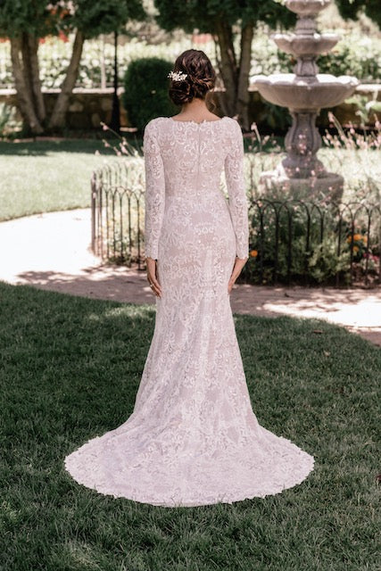 T2085Z Modest Wedding Dress