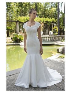 TB7708 Modest Wedding Dress