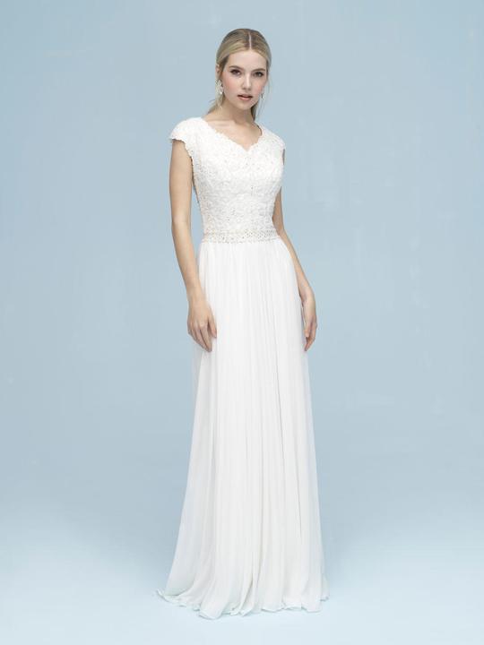 Allure M613 Modest Wedding Dress from A Closet Full of Dresses