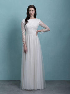 Allure M656 Modest Wedding Dress