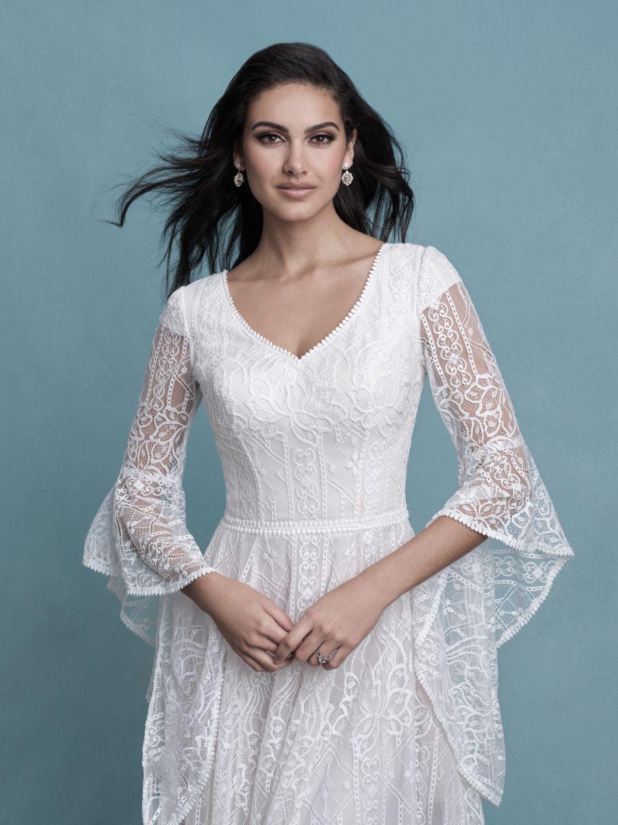 Allure M653 Modest Wedding Dress