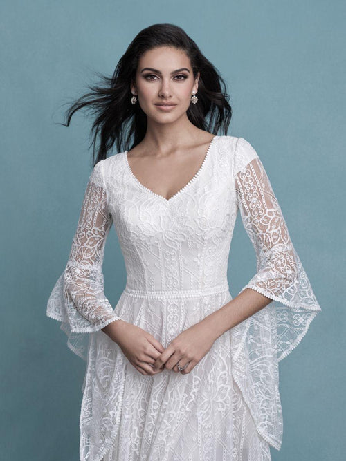 Allure M653 Modest Wedding Dress