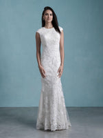 Allure M654 Modest Wedding Dress