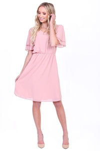 Claire Chiffon Mauve from A Closet Full of Dresses