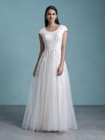 Allure M651 Modest Wedding Dress