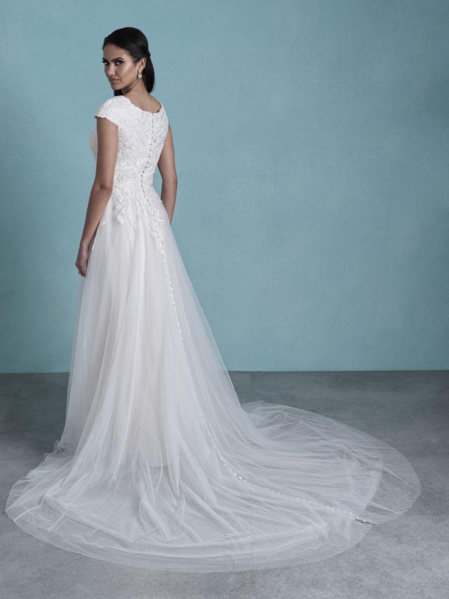 Allure M651 Modest Wedding Dress