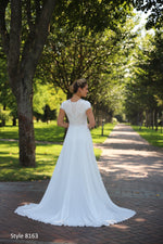 8163 Modest Wedding Dress