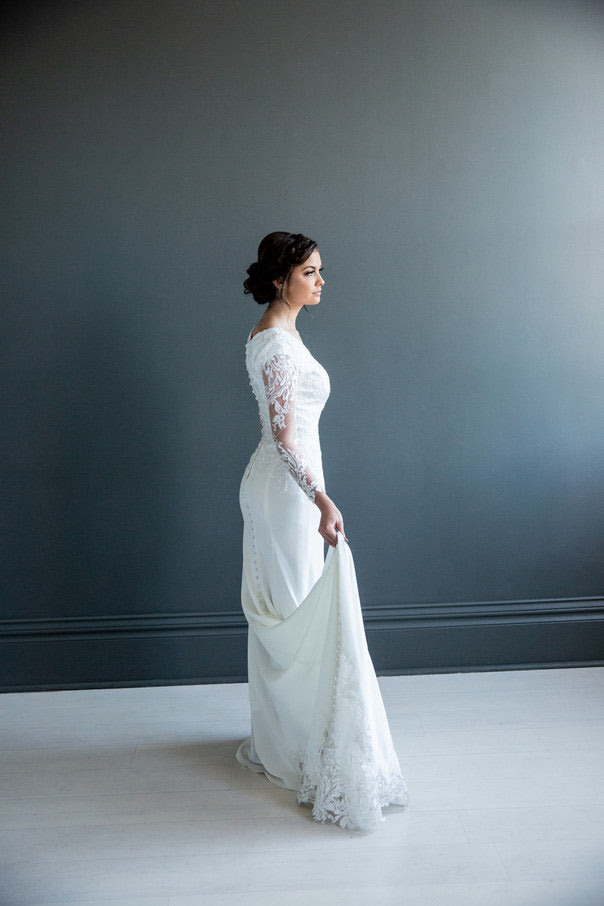 Lauren Modest Wedding Dress