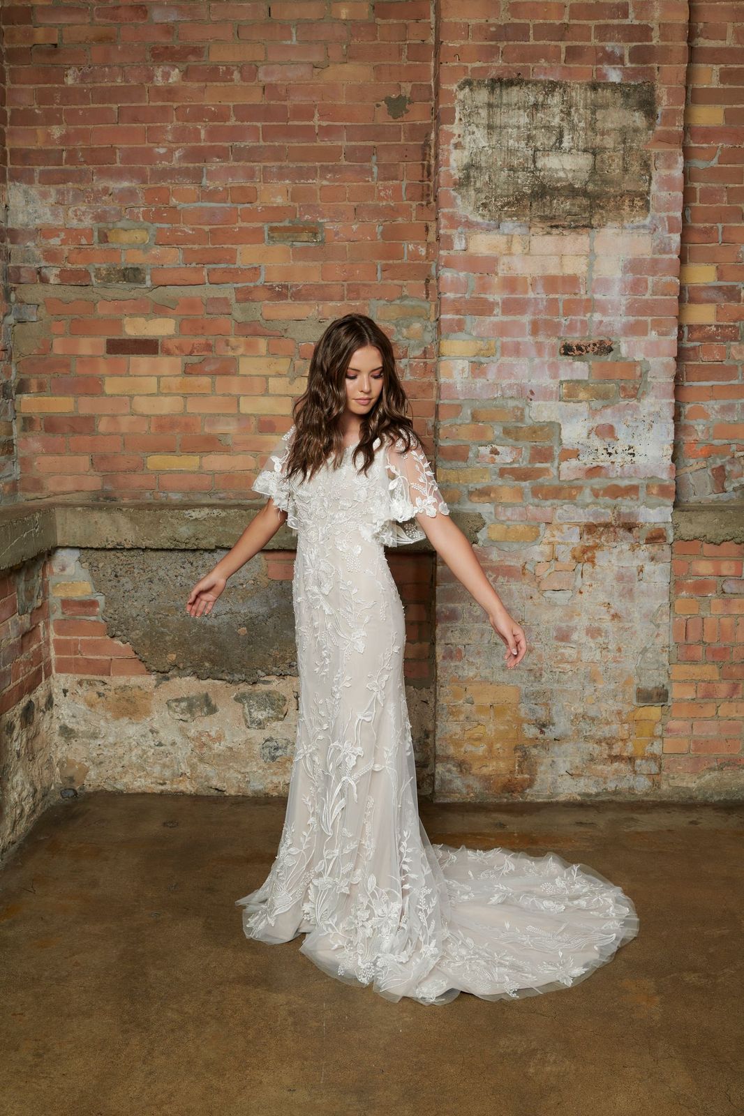 Mila T2187Z Modest Wedding Dress