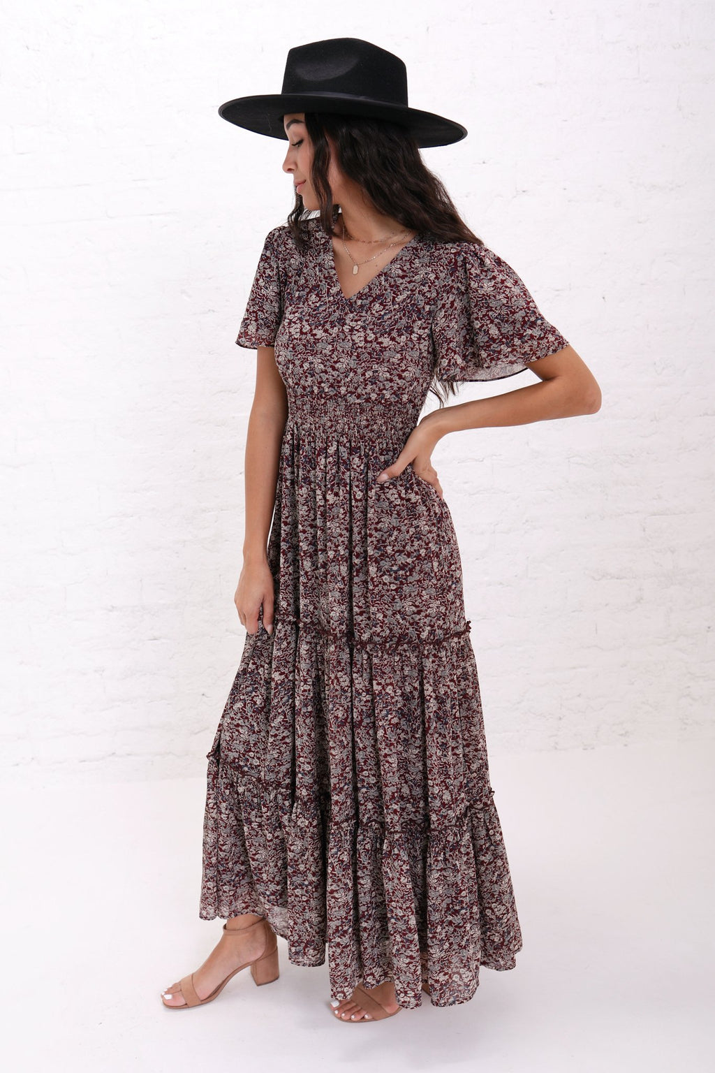 Eden Plum Caspia Maxi