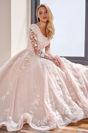 TR22176 Modest Wedding Dress