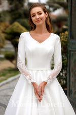 Adele 8171 Modest Wedding Dress