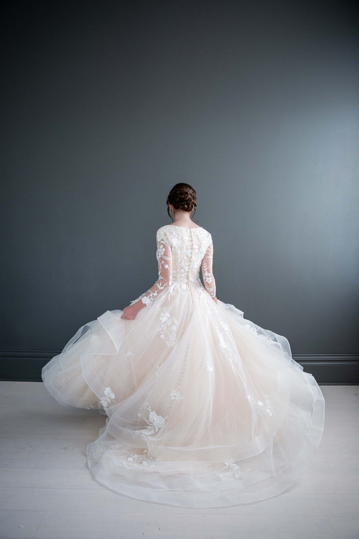 Barbara Modest Wedding Dress