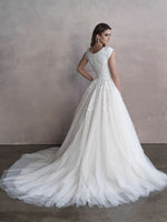 M661 Modest Wedding Dress