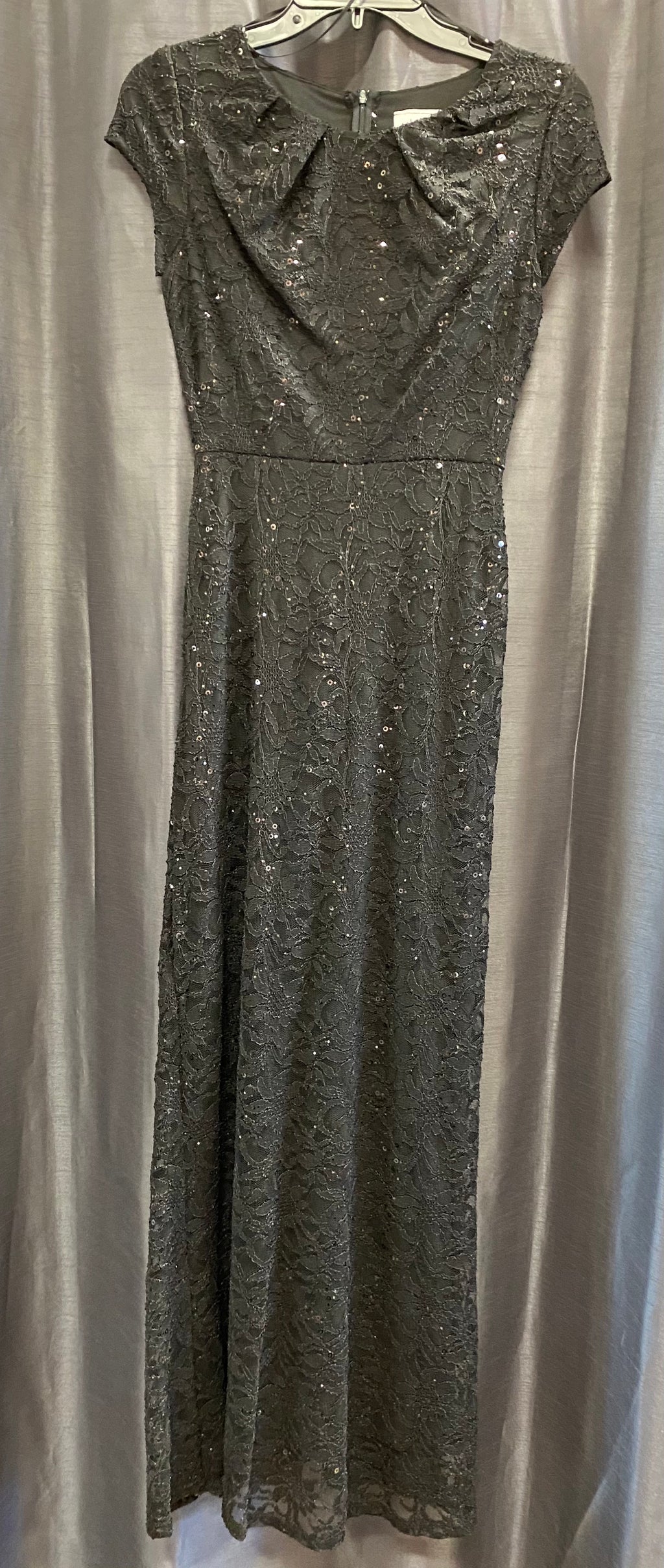Ella Black Modest Long Dress