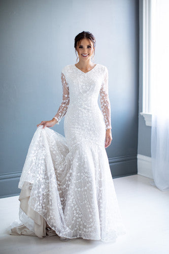 Sophia Modest Wedding Dress