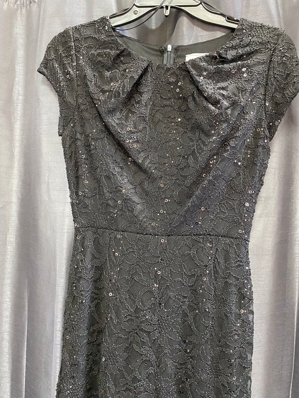 Ella Black Modest Long Dress