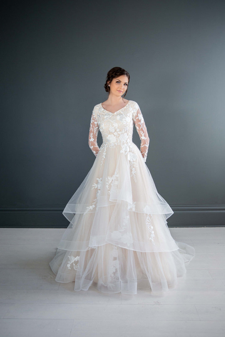 Barbara Modest Wedding Dress