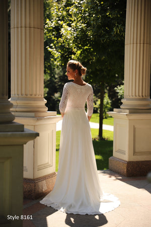 Adelyn 8161 Modest Wedding Dress
