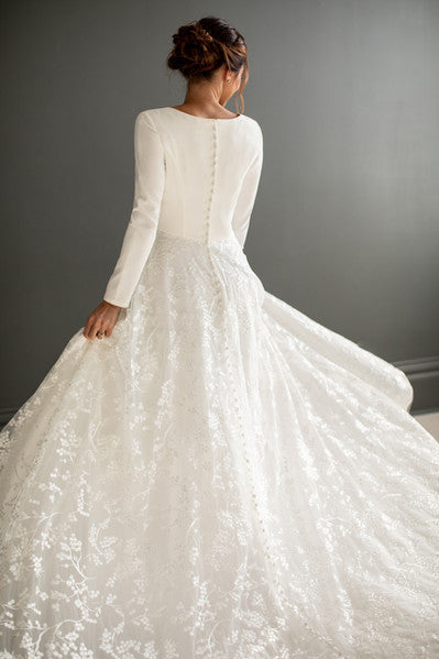 Isabella Modest Wedding Dress