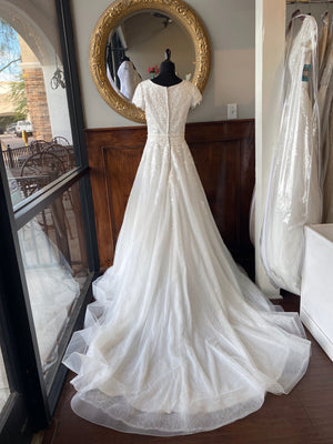 28131 Modest Wedding Dress
