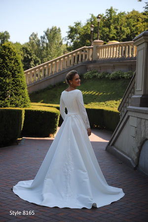 Audrey 8165 Modest Wedding Dress