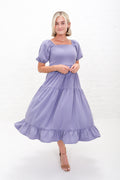 Poppy in Persian Violet Modest Dress