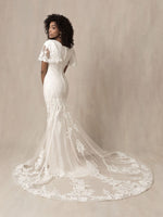 M671 Modest Wedding Dress