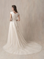 M670 Modest Wedding Dress