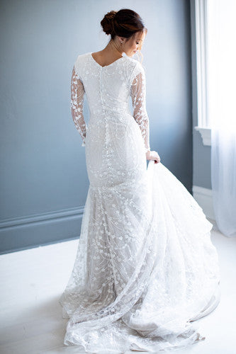 Sophia Modest Wedding Dress