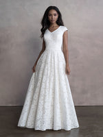 M667 Modest Wedding Dress