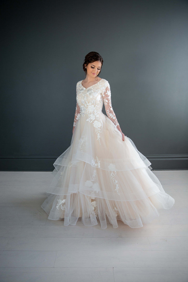 Barbara Modest Wedding Dress